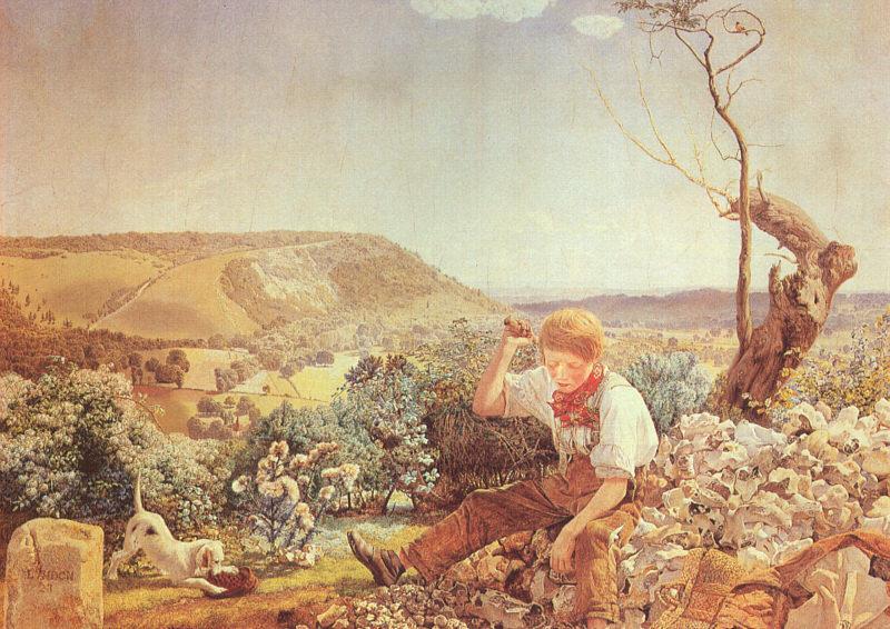 John Edward Brett The Stonebreaker oil painting picture